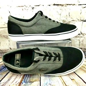 Lugz Sneakers Canvas MENS Size 9.5 Black and Gr…